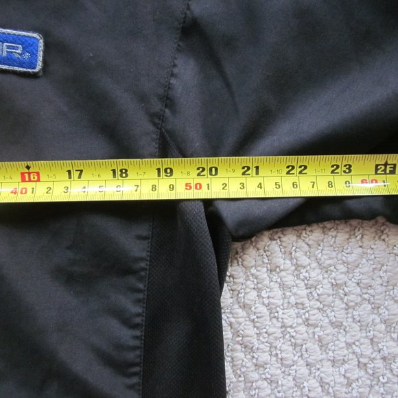 Mopar Canada Shirt Black Button Up Polyester Short Sleeve Size Large - Picture 12 of 15